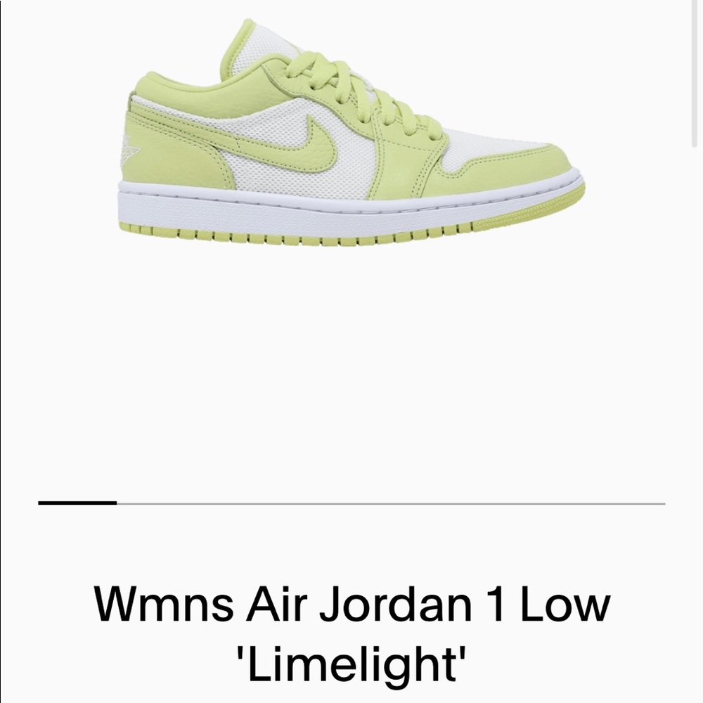 Air Jordan 1 Women’s “limelight”